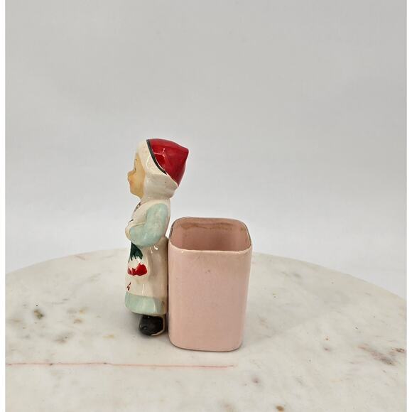 Vintage Dutch Girl Figurine Planter – Made in Japan - Picture 3 of 8